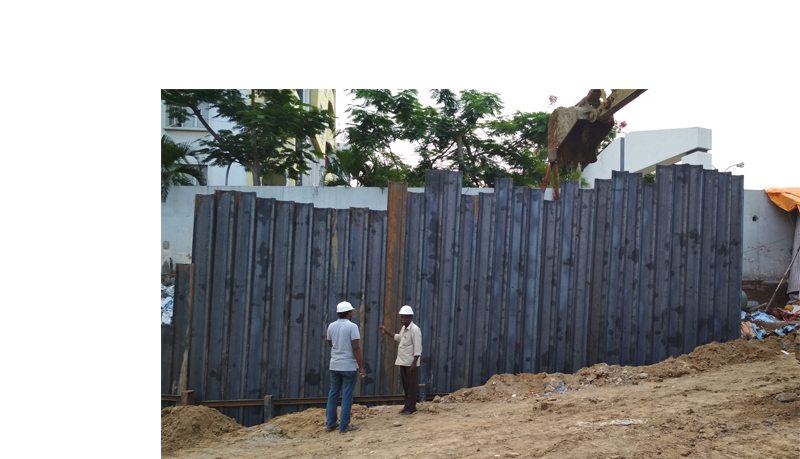 Sheet Piling Contractors in chennai